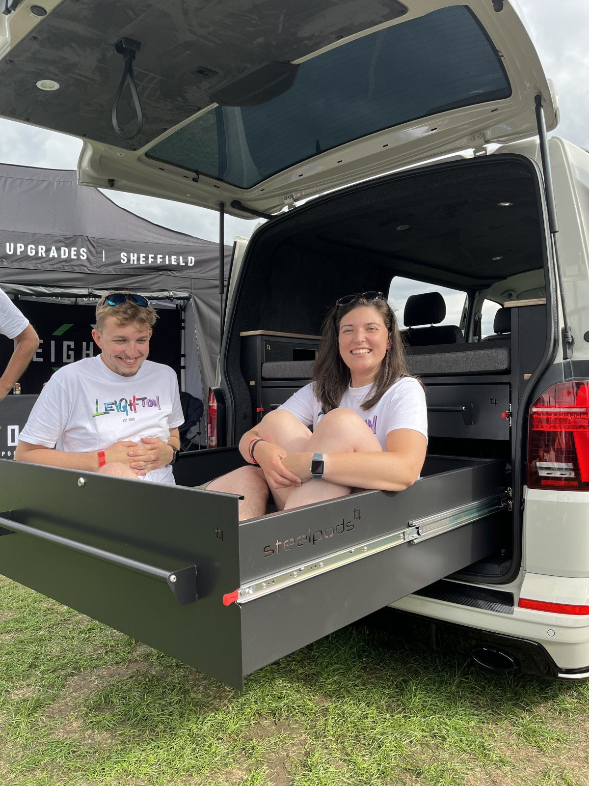 Leighton Vans and SteelPods at Bus Fest