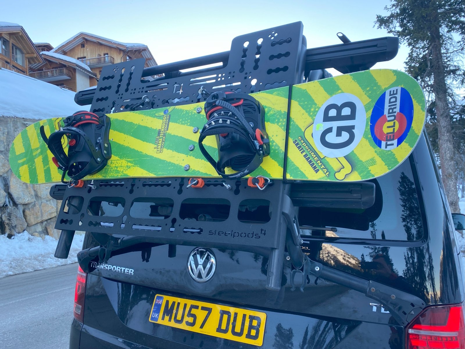 Molle-board for the VW Transporter bike rack (T6 and T6.1) – SteelPods